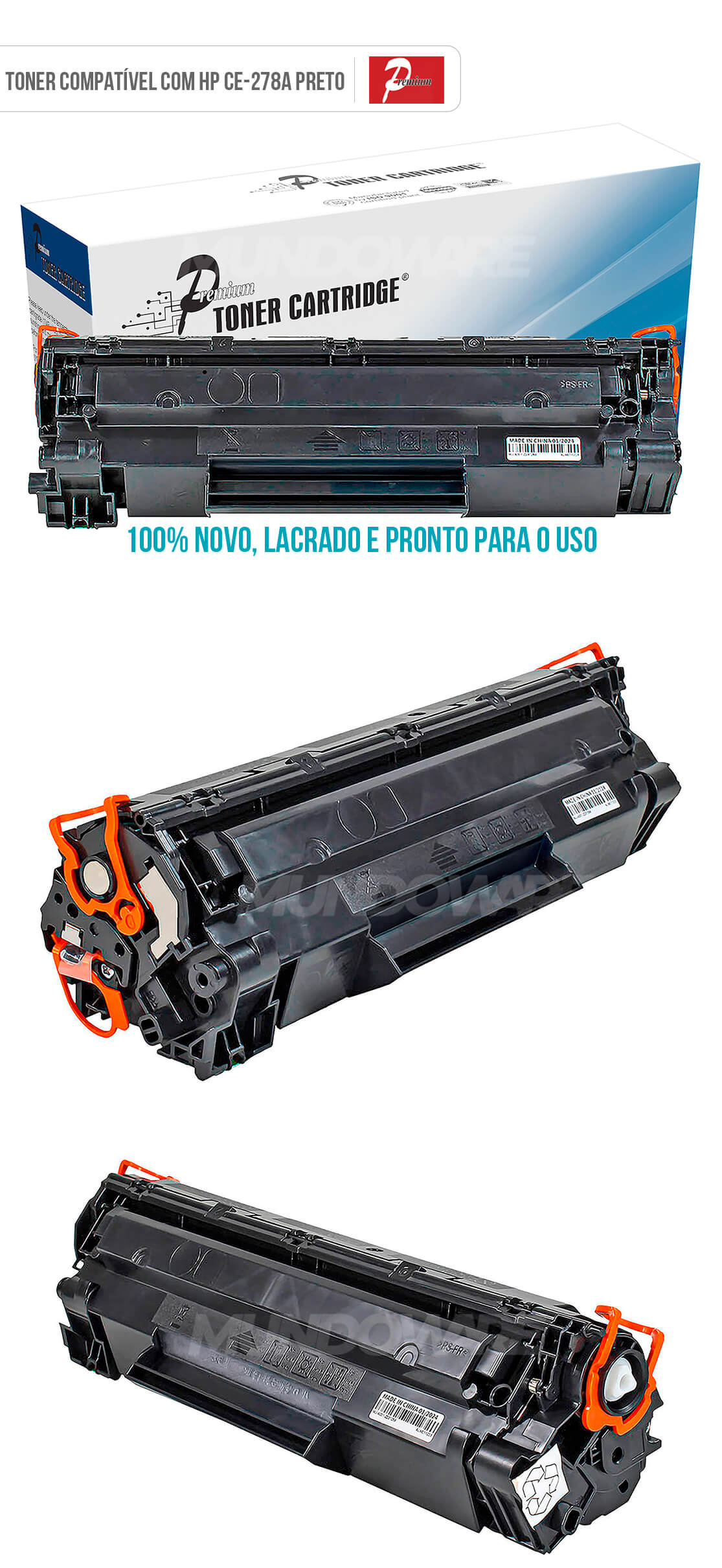 Toner Compatível com HP 278A Premium para M1536 P1606 P1566 M1530 P1606n M1536dnf P1606dn 1606dn 1536dnf Preto 1.800 Cartucho de Toner Compatível com HP 278A Premium para M1536 P1606 P1566 M1530 P1606n M1536dnf P1606dn 1606dn 1536dnf Preto 1.800